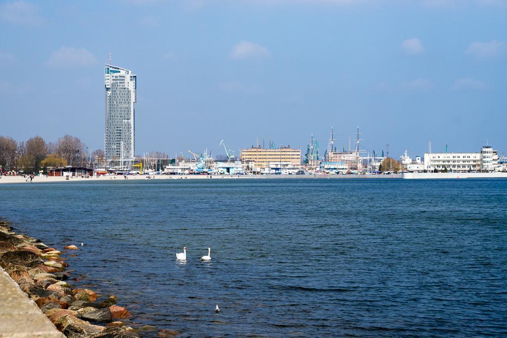 Glob Apartament Sea Towers Γκντίνια Δωμάτιο φωτογραφία